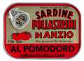 Sardine al pomodoro, sardines in tomatensaus, pollastrini - 100 g - Kan