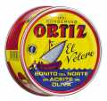 Bonito del Norte - witte tonijn, witte vintonijn in olijfolie, blik, Ortiz - 250 g - Kan