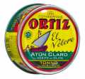 Yellow tuna in olive oil, Gelbflossen-Thunfisch in Olivenöl, Dose, Ortiz - 250 g - Dose