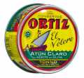 Rumena tuna v oljcnem olju, rumenoplavuta tuna v olivnem olju, konzerva, Ortiz - 250 g - lahko