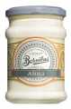 Sauce aïoli, mayonnaise à l`ail, Bornibus - 220 g - Verre