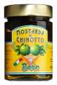 Mostarda di chinotto, mostassa chinotto, Besio - 430 g - Vidre