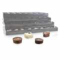 Valrhona praline mix, Sensation Classique, 4 cakes - 1.6 kg, 160 pieces - carton