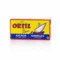 Filetti di acciughe all`olio d`oliva, Ortiz - 47,5 g - Potere