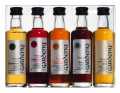 Vinagres blancos y tintos set, wine vinegar red / white mixed, set, gardeny - 5 x 40 ml - set