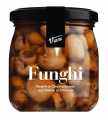 FUNGHI - Kerpudha te pjekura ne skare ne vaj ulliri, Kerpudha te pjekura ne skare ne vaj, Viani - 180 g - Xhami