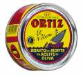 Bonito del Norte - witte tonijn, witvintonijn in olijfolie, blik, ortiz - 158 g - Kan