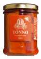 Tonno all`olio d`oliva piccante, tunfiskur i olifuoliu, kryddadhur, Calvi - 200 g - Gler