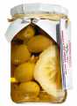 Zeytin verdi al limone, limonlu yesil zeytin, Don Antonio - 280g - Bardak