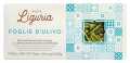 Foglie d`ulivo, organic, pasta made from durum wheat semolina with spinach, organic, pasta di Liguria - 500 g - pack