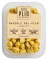 Raviolis del Plin erbette, raviolis farcits d`herbes, Pastificio Plin - 250 g - paquet