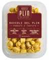 Ravioli del Plin fonduta e tartufo, ravioli plnene Fontinou a lanyzi, Pastificio Plin - 250 g - balicek