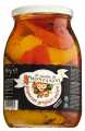 Pepperoni grigliati sott`olio, bell pepper fillets, grilled, in oil, montanini - 950 g - Glass
