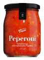 PEPERONI - tomatensaus met paprika, tomatensaus met paprika, Viani - 560 ml - Glas