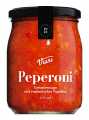 PEPERONI - sugo di pomodoro con peperoni, salsa di pomodoro con peperoni, Viani - 560 ml - Bicchiere