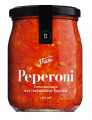 PEPERONI - tomatensaus met paprika, tomatensaus met paprika, Viani - 280 ml - Glas