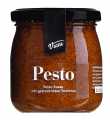 PESTO ROSSO - with dried tomatoes, pesto rosso with dried tomatoes, Viani - 180 g - Glass