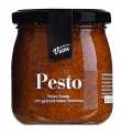 PESTO ROSSO - mit getrockneten Tomaten, Pesto rosso mit getrockneten Tomaten, Viani - 180 g - Glas