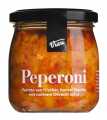 PEPERONI - Pestato di peperoni misti, pestato gemaakt van gele en rode paprika, Viani - 170 g - Glas
