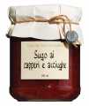 Sugo ai capperi e acciughe, Tomatensauce mit Kapern und Sardellen, Cascina San Giovanni - 180 ml - Glas