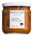 Ratatouille al`Huile d`Olive, organic, ratatouille with olive oil, Karine and Jeff - 350 g - Glass