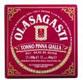 Tonno Pinna Gialla, thon Pinna Gialla (rouge), Olasagasti - 120 g - boîte