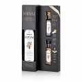 FORVM geschenkset - 1 Merlot azijn + 2 monsters (Chardonnay / Cabernet S.) - 250 ml - karton