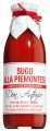 Sugo alla Piemontese, Tomatensauce mit Barolo Rotwein, Don Antonio - 480 ml - Flasche