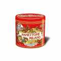 Weihnachtskuchen Panettone - Klassik, Metalldose Cornice, Lazzaroni - 1 kg - Dose