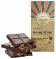 Nougatine bar, dark chocolate with caramelized hazelnut, venchi - 100 g - piece