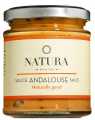 Salsa andalusa, salsa d`especies, Natura - 160 g - Vidre