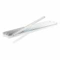 Glass drinking straws (borosilicate), straight, Ø8mm (1.1mm wall), 24cm - 10 pc - bag