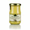 Moutarde de Dijon au vin blanc, fine et moyennement piquante, Fallot - 190 ml - Verre