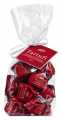 Tartufi dolci mirtilli e cioccolato rosa, sacchetto, roze chocoladetruffel met cranberry, sachet, viani - 200 gram - zak