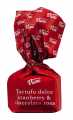 Tartufi dolci mirtilli e cioccolato rosa, sfusi, roze chocoladetruffel met cranberry, los, Viani - 1000 gram - kg