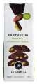 Cantuccini con pistacchi cioccolato extr fondente, Cantuccini s pistaciemi a horkou cokoladou, Deseo - 180 g - Taska