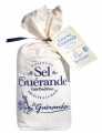 Gros Sel de Guerande, krupna morska so iz Bretanje, lanena torba, Le Guerandais - 750g - torba