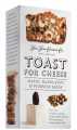 Toast for Cheese - Dates, Hazelnut & Pumpkin Seeds, mit Datteln, Haselnüssen & Kürbiskernen, The Fine Cheese Company - 100 g - Packung