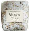 Sale marino con erbe, Meersalz mit Kräutern, Cascina San Giovanni - 400 g - Beutel