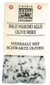 Salg marino alle oliven nere, havsalt med svarte oliven, Casale Paradiso - 200 g - bag