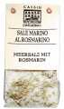 Sale marino al rosmarino, sea salt with rosemary, Casale Paradiso - 200 g - bag