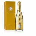 Champagne Roederer Cristal 2013er Brut, 12% vol., Met geschenkdoos, 96 PP - 750 ml - fles