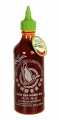 Chili sauce - Sriracha, hot, with lemongrass, squeeze bottle, flying goose - 455 ml - Pe bottle