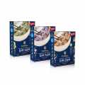 Yumbau Löwen Deal, klein, VEGAN, 3 varianten - 750 g, 3 x 250 g - set
