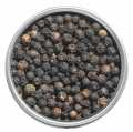 Jungle pepper, black, organic, whole, Kerala, Southwest India, Le Specialita di Viani - 50 g - Can