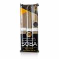 Soba noodles, with buckwheat and wheat flour, dark, 1.4mm, 20cm long, allgroo - 300 g - bag