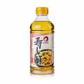 Assaisonnement à sushi, assaisonnement léger au vinaigre de riz avec sel et sucre, otafuku - 500 ml - bouteille