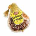 Montorsi Parma ham boneless DOP, at least 12 months (with foot piece) - about 6.6 kg - vacuum