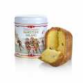 Weihnachtskuchen Panettone - Klassik, Metalldose Pattinatori, Lazzaroni - 100 g - Dose