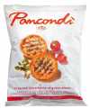 Pancondi, bruschette al gusto pizza, toasted bread slices, pizza taste, Vicenzi - 160 g - bag